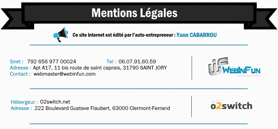 mentions légales